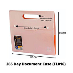 Worldone A4 365 Day Document Case FL016